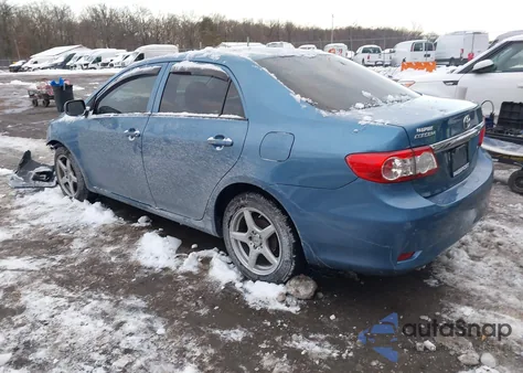 2013 Toyota Corolla L z USA, uszkodzony, nr VIN 5YFBU4EE4DP086952